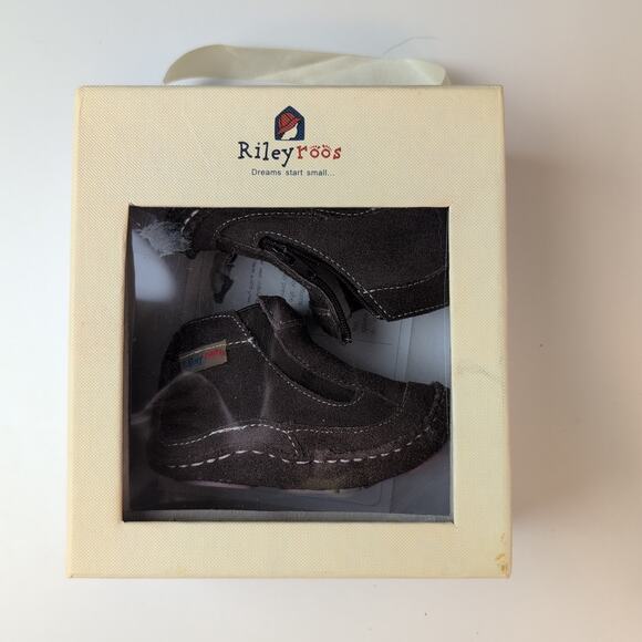 Rileyroos Baby Girl Brown Boots - Size 3-6 Months - Picture 2 of 8